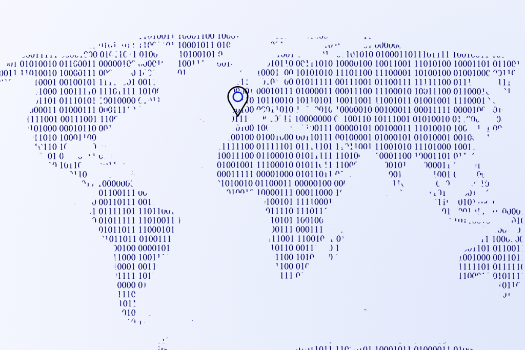 Mapa de entrega global da CyberNow